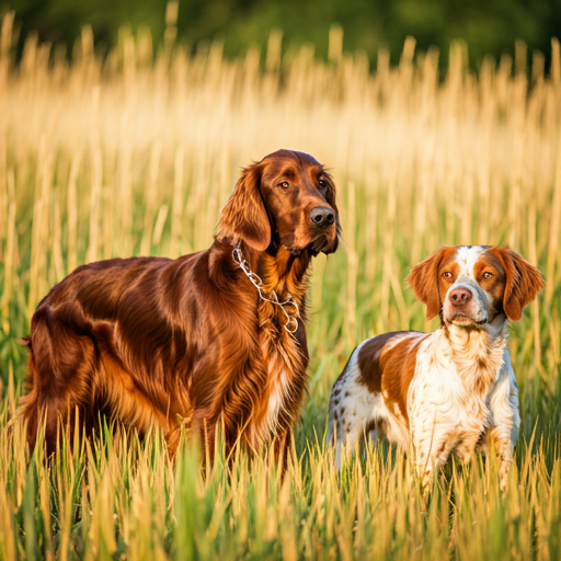 Read more about the article <h1>Brittany Dogs vs Irish Setters: Which Hunting Dog Breed is Best for You?</h1>