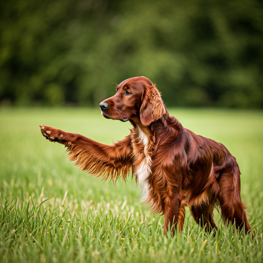 Read more about the article <h1>Do Irish Setters Point? A Look at Their Hunting Instincts</h1>