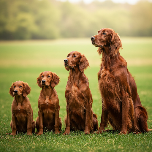 How big do Irish Setters get?